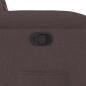 Preview: Relaxsessel mit Aufstehhilfe Dunkelbraun Stoff