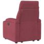 Preview: Relaxsessel mit Aufstehhilfe Weinrot Stoff