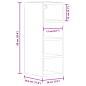 Preview: Hängeschrank Altholz-Optik 20x29,5x60 cm Holzwerkstoff