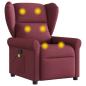Preview: Massagesessel Weinrot Stoff