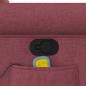 Preview: Massagesessel Weinrot Stoff