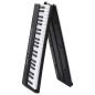 Preview: 88Tasten Klavier Elektrisches Keyboard mit Notenständer Faltbar