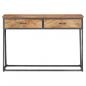 Preview: Konsolentisch 110x35x75 cm Akazie Massivholz