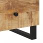 Preview: Nachttische 2 Stk. Massivholz Mango & Holzwerkstoff