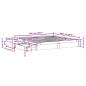 Preview: Massivholzbett ohne Matratze 200x200 cm Kiefer