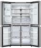 Preview: LG GML960PYFE Stand Side-by-Side Kombination Multi-Door, 91,4 cm breit, 637 L, NoFrost, Eis-, Crushed Ice- und Wasserspender, Festwasseranschluss, Prime Silver