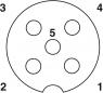 Preview: Phoenix Contact SAC-5P-10,0-PUR/M12FS - Sensor-/Aktor-Kabel (1683374)