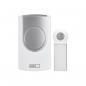 Preview: EMOS WIRELESS DOORCHIME DC P5723 Drahtlose Türklingel mit Beschriftungsfeld, weiß (P5723)