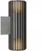 Preview: Nordlux Aludra Double Wandleuchte, E27, IP54, 2x15W, anthrazit (2418121250)