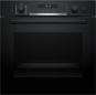 Preview: ARDEBO.de Bosch HRG578CB7 Serie 6 EEK: A+ Einbaubackofen mit Dampfunterstützung, 71 L, 60 cm breit, Pyrolyse-Selbstreinigung, HomeConnect, schwarz