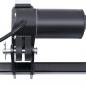 Preview: Massagesessel Elektrisch Schwarz Stoff