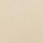 Preview: Bettgestell ohne Matratze Creme 120x190 cm Stoff