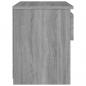 Preview: Nachttische 2 Stk. Grau Sonoma 40x30x39 cm Holzwerkstoff