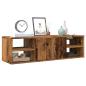 Preview: ARDEBO.de - Wandschrank Altholz-Optik 102x30x29 cm Holzwerkstoff