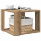 Preview: Couchtisch Artisan-Eiche 40x40x30 cm Holzwerkstoff