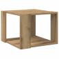 Preview: Couchtisch Artisan-Eiche 40x40x30 cm Holzwerkstoff