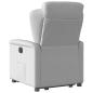 Preview: Relaxsessel mit Aufstehhilfe Wolkengrau Stoff