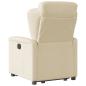 Preview: Relaxsessel mit Aufstehhilfe Elektrisch Creme Stoff