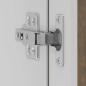 Preview: Küchen-Hängeschrank mit Glastür Porto Räuchereiche