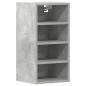 Preview: Hängeschrank Betongrau 30x29,5x60 cm Holzwerkstoff