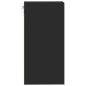 Preview: Hängeschrank Schwarz 40x29,5x60 cm Holzwerkstoff
