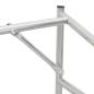 Preview: Brennholzregal mit Regenschutz 100,5x40,5x110,5 cm