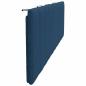 Preview: Kopfteil-Kissen Blau 180 cm Stoff