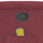 Preview: Massagesessel mit Aufstehhilfe Weinrot Stoff