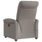 Preview: Massagesessel Elektrisch Taupe Stoff