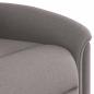 Preview: Massagesessel Elektrisch Taupe Stoff