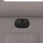 Preview: Relaxsessel Elektrisch Taupe Stoff