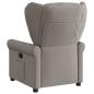Preview: Relaxsessel Elektrisch Taupe Stoff
