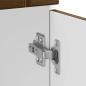 Preview: Küchen-Unterschrank Lucca Braun Eichen-Optik Holzwerkstoff
