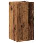 Preview: Eckregal Altholz-Optik 33x33x67 cm Holzwerkstoff