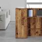 Preview: Lagerschrank Altholz-Optik 40x45x103,5 cm Holzwerkstoff