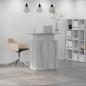 Preview: Empfangstheke Grau Sonoma 100x40x104 cm Holzwerkstoff