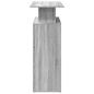 Preview: Empfangstheke Grau Sonoma 100x40x104 cm Holzwerkstoff