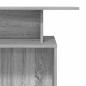 Preview: Empfangstheke Grau Sonoma 100x40x104 cm Holzwerkstoff