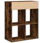 Preview: Bücherregal Räuchereiche 66x31x80 cm Holzwerkstoff
