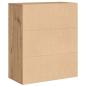 Preview: Bücherregal Artisan-Eiche 60x30x71,5 cm Holzwerkstoff