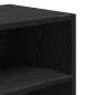 Preview: Bücherregal Schwarz 60x30x71,5 cm Holzwerkstoff