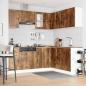 Preview: 11-tlg. K?chenschrank-Set Porto R?uchereiche Holzwerkstoff