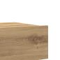 Preview: Nachttisch Artisan-Eiche 60x35 cm Holzwerkstoff