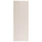 Preview: Teppich ZIZUR Creme 80x200 cm Jute-Optik Indoor und Outdoor