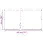 Preview: Transparente Plane mit Ösen 2x4 m PVC
