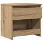 Preview: Nachttisch Artisan-Eiche 40x30x39 cm Holzwerkstoff