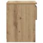 Preview: Nachttisch Artisan-Eiche 40x30x39 cm Holzwerkstoff