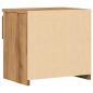 Preview: Nachttisch Artisan-Eiche 40x30x39 cm Holzwerkstoff