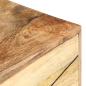 Preview: Nachttisch 40x30x50 cm Massivholz Mango