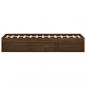 Preview: Bettgestell Braun Eichen-Optik 120x190 cm